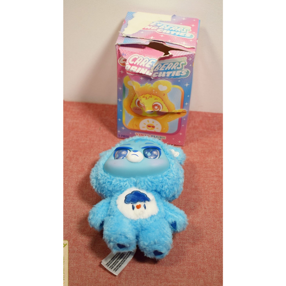 Care Bears Surprise Reveal Caring Cuties Plush Grumpy Bear (Marks)